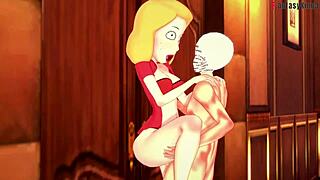 Beth smith is having hard sex in this rick and morty parody