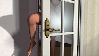 Yuna-Sensei's Home Visit In Anime Style