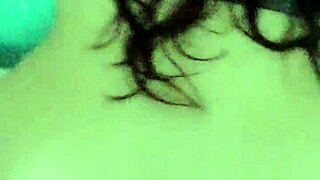 Husband watches wife get creampied in doggystyle