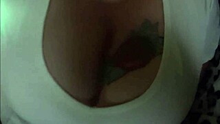 My wife sucking and showing big tits