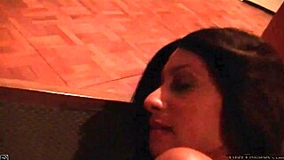 tiny trisha with small tits fucks interracial cumshot