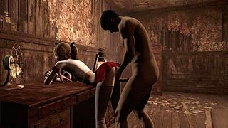 Marie Rose's Anal Sex In Fallout 4 Public Setting