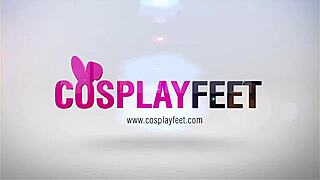 check out minnie mouse's feet in those white stockings