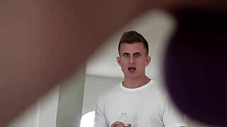 Pervert Guy Fucks Tricia Oaks' Tight Ass