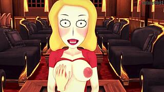 Beth smith is having hard sex in this rick and morty parody