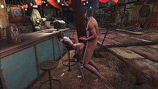 Marie Rose's Anal Sex In Fallout 4 Public Setting