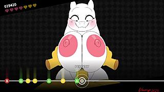 toriel in beat banger mod with big tits