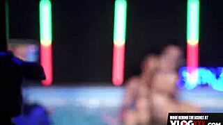 Zuzu Sweet plays slut in pool photoshoot fucking