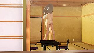 Play as Lady Dimitrescu in this 3D hentai game