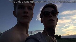 Hot Blowjob During Summer Cycling Session With Young Guy