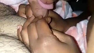 Got a blowjob from an 18 year old ebony girl I met on pof, she's so hot