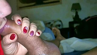 Teresa's final cumshot blowjob