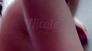 wife teasing with sexy white lingerie emotionally