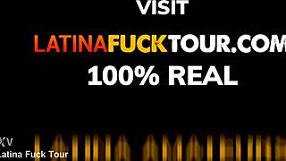 She rides the horny latina mamacita hard