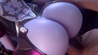 3D animated big tits and ass fuck