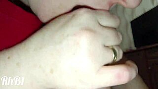 Closeup Blowjob And Cum On Big Cock