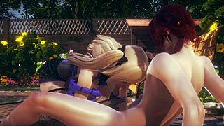 Fischl Gives Pov Blowjob, Cum On Face!