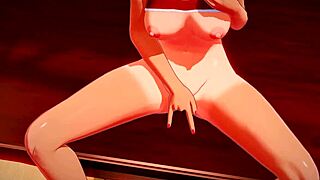 Mio Katou Masturbates, Squirts, and Takes Creampie in 3D Hentai Action