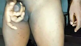 Asian guy unlocks chastity cage after ages, masturbates hard, and cums buckets in solo session