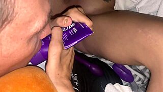 2 of 4 - denied orgasm hot babe lingerie