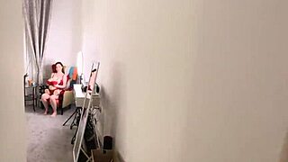 Watch the redhead riding in anal threesome