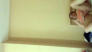 ginger paris dirty masturbation in neon orange