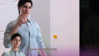 3D hentai game with busty MILF and monster cock action