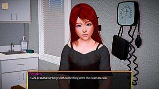 my new family 466 explores erotic anime game with redhead teen 18+