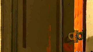 shemale catches roommate masturbating and dominates