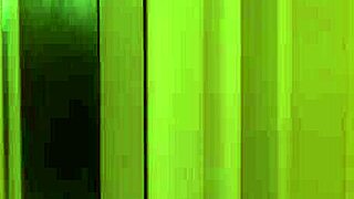 Skinny Blonde Teen Teases in First Group Experience