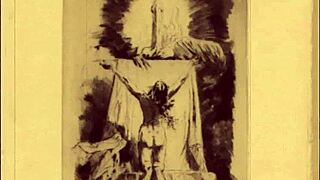 vintage erotic drawing from retro comic