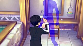 Sword Art Online Yaoi - Kirito Handjob - Japanese Asian Manga Anime Game Porn Gay