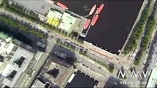 OMG, Kelly Trump als Super Woman in klassieke porn, zo heet!