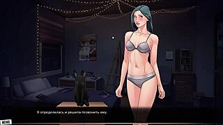 What’s behind this slutty cartoon ride in gameplay part 13?