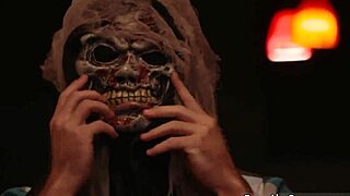 Skinny Blonde Teen Teases in First Group Experience