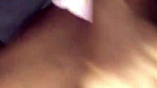 Crazy bitch twerks intensely with clothes on in close up