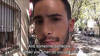 feeling wild with young latino twink in first gay pov sex