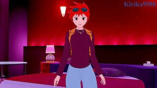 Delia ketchum and friends in pokemon adventure