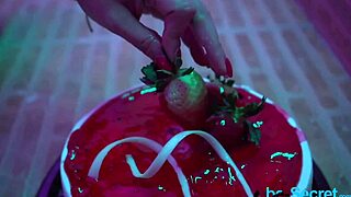 Blonde Latina Plays With Money And Food After Sex!