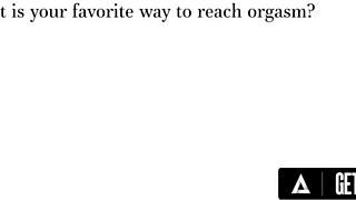 Jane Wilde orgasms intensely