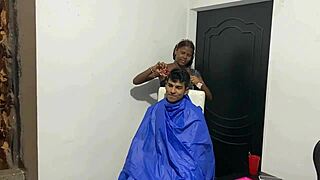 Getting A Haircut Turns Into Intense Anal Fun With The Stylist