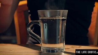 Blonde Smears Cream On Big Tits And Fingers Anal Pussy To Orgasm.