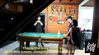 Latina Milf Brunette Ready For Cock, Husband Helps With Friend