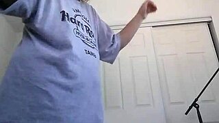 Princess Danyza sucks egg with big tits