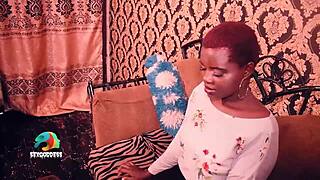 does big african booty enjoy his big cock in her juicy pussy?