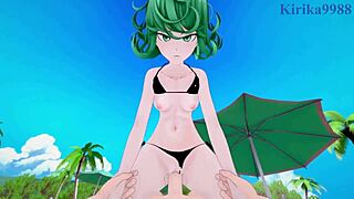 Tatsumaki And Captain Mizuki In Intense Hentai Sex