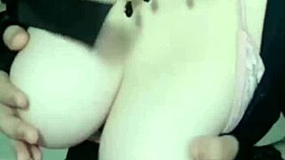 Oh wow, those super big tits are so slutty! Come listen to her dirty talk seduction!