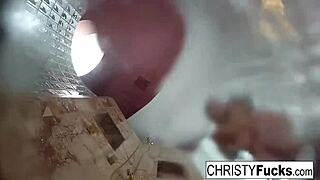 Hot Shower BTS Fun with Christy & Dahlia