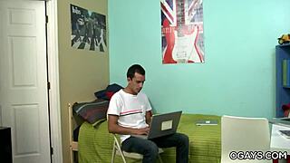 Damn! Horny Gay Twinks Benn Heights and Nick Sumer in Wild Anal Action