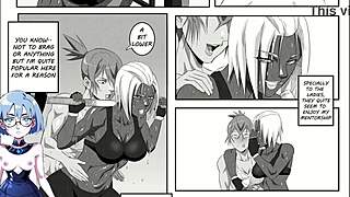 Girls night out episode one in a fun cartoon style.